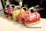 Wholesale fashion vogue silicone handbag, Candy jelly bag