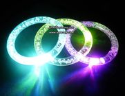 Christmas decorate LED flashing LED wristband with factory low down price
