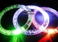 Christmas decorate LED flashing LED wristband with factory low down price