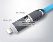 2 in 1 USB Cable Retractable Universal micro USB Charger Cable