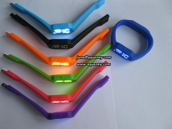 Wristband 1GB~32GB USB with LED Watch for Christmas