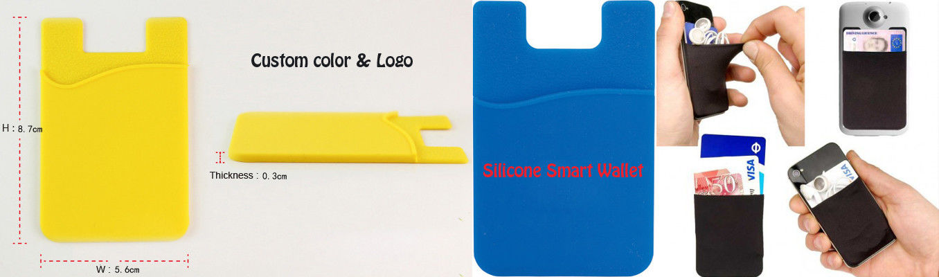 * Smart Wallet(Silicone & Lycra)