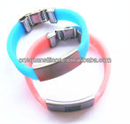 Hot Sale fasionable Silicone Bracelet,silicone band with Metal Clip