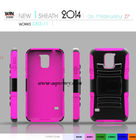 Top quality H holder+painted silicone + PC mobile phone case , Various color on selling