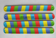 Hot selling silicone crazy slap bands, silicon slap bracelets, silicon slap wristbands with various color