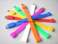 Promotional USB Gift USB Flash, Colorful USB Wristband, Cheap Silicone USB Bracelet