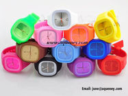 Fashion sport Wristwatches, custom silicone watch with good quality movement