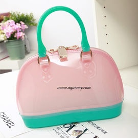 Buy small clear transparent PVC zipper shell bag for ladies,welcome OEM design