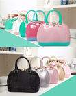 2014 women handbags tote bag PVC shell bag with wholesale price