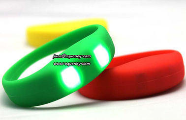 Cheap Silicone led wristband vibrating, A Concert Must-Have - LED Wristbands