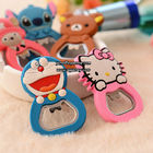 Cute cartoon design silicone bottle opener for promotion