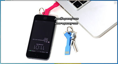 Portable Key Shaped Style Lines 5Pin Micro USB Charging Sync Data Cable