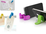 Custom Magnet Silicone Stand,Smart phone Stand M-Clip with logo print