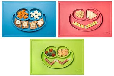 Wholesale silicone plate with FDA certification, various color, sample order accept