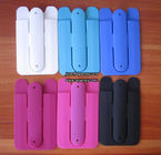 New Arrival Silicone Phone Stand, silicone smart wallet for cell phone