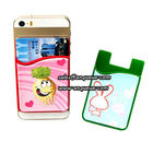 New Hot White color silicone smart wallet screen cleaner with screen wiper
