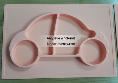 Custom Color silicone plate for kids, factory price with FDA.CE,ROHS