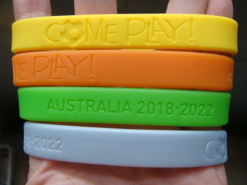 Country Flag Friendship silicone Bracelet Wristband for Football Team Soccer Fans