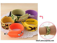 Factory sale Silicone Slap Band, silicone slap bracelets with low price,Any pantone color can be custom made