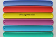 Factory Custom colorful silicone slap band with customized logo