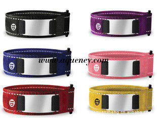 Factory produce medical alert bracelet,Custom size silicone ID Wrist with engraved logo