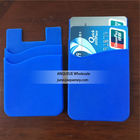 3M adhesive silicone smart wallet mobile card holder with custom logo