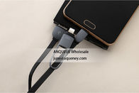 2 in 1 usb cable micro charging and data cable for android samsung, iPhone 2in1