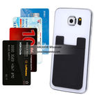 LOW Price $0.3 3M adhesive sticks silicone card holder for mobile phone