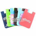 Hot selling silicone smart wallet, silicone card holder with full color printing