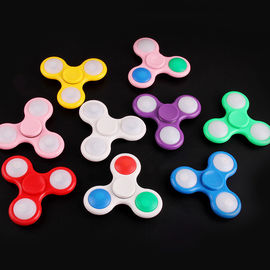 High Quality LED Light Plastic EDC Hand Spinner for Adult Kids Relieve Anxiety Stress Kill the Time