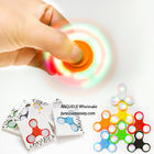 High Quality LED Light Plastic EDC Hand Spinner for Adult Kids Relieve Anxiety Stress Kill the Time