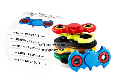 Wholesale EDC Hand Spinner Bat Hand Fidget Spinner Toy Focus Spinner Anti Stress Toy with Ceramic Bearing For Autism