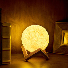 Wholesale 3D Moon Night light LED Lamp Sweet Moon Lunar USB Charge 7 Change color