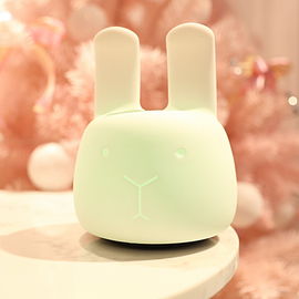 Wholesale angola rabbit led night light usb charging lamp 7 changeing color