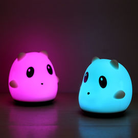 7 Colors Panada LED USB Children Animal Night Light Silicone Soft Cartoon Baby Nursery Lamp Breathing LED Night Light