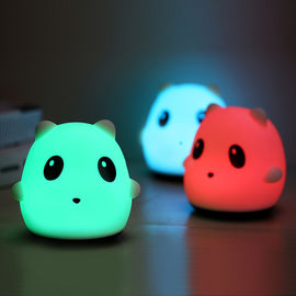 7 Colors Panada LED USB Children Animal Night Light Silicone Soft Cartoon Baby Nursery Lamp Breathing LED Night Light