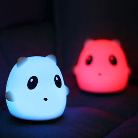 7 Colors Panada LED USB Children Animal Night Light Silicone Soft Cartoon Baby Nursery Lamp Breathing LED Night Light