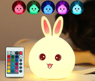 7 Colors Changing Silicone Night Light Cute LED Night Lamp Night Lights for baby