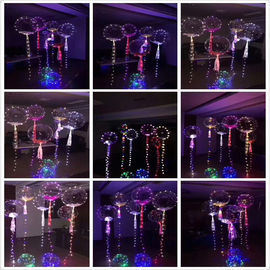 Hot sell party decoration bobo balloon light halloween wedding led light up balloons