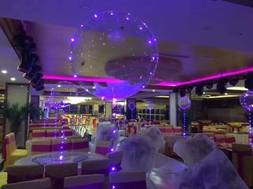 Hot sell transparent led balloons light bobo balloon for birthday christmas wedding party