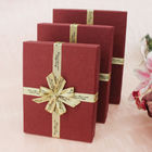 Wedding Decoration Chocolate Box Candy Box 3D hollow Ribbon Laser Cutting Gift Box For Wedding Favor
