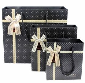 New promotion gift bag with logo gift bag with handle gift bag wholesale with high performance