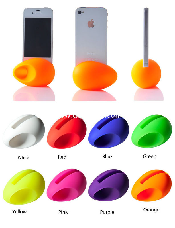 2014 Eco-friendly Pure Silicone Speaker For Iphone