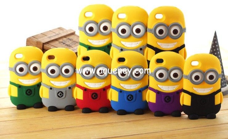 Despicable Me Silicone Phone case For IPhone, For Sumsung