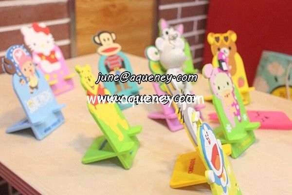 Wholesale PVC phone stand, PVC Ipad stand holder from factory directly