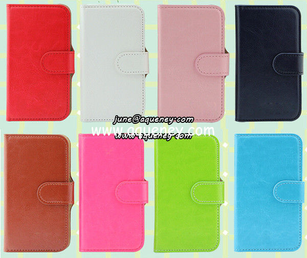 Universal PU leather case for iphone /samsung/HTC universal phone case for cellphone