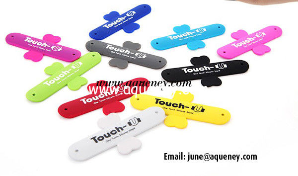 Mini portable Touch-U Silicone Stand Holder mobile phone stand
