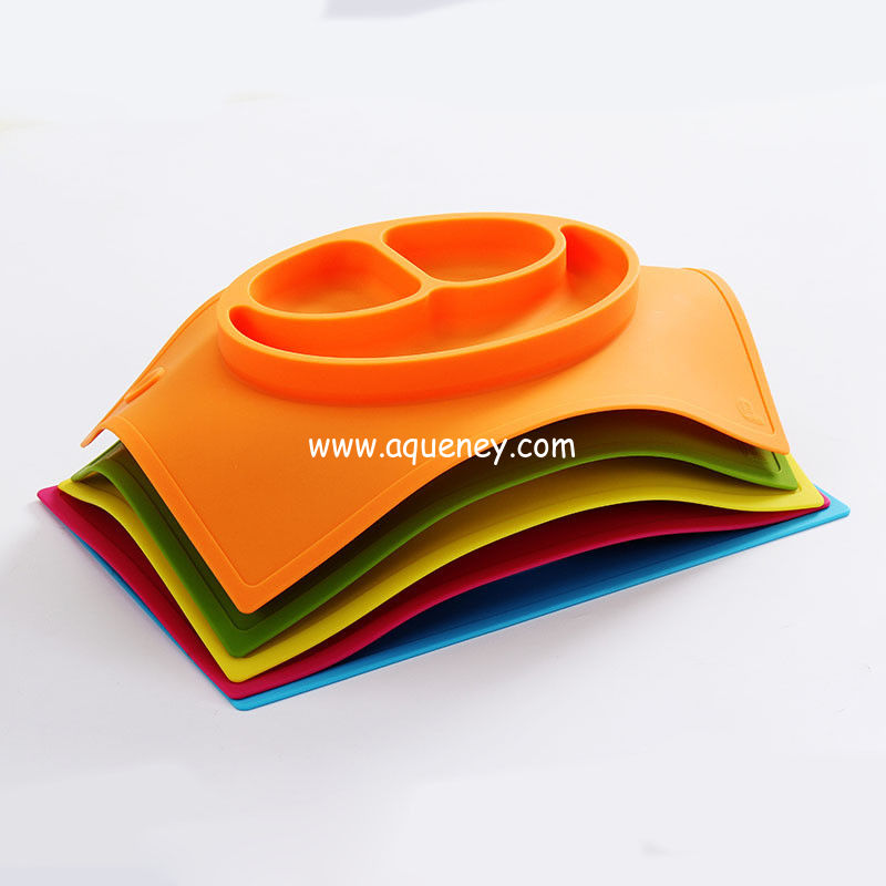 TOP quality new FDA silicone plate, factory price with various color