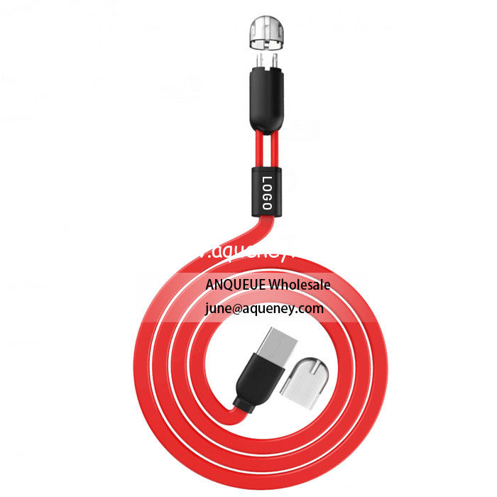 Original Remax 2 In 1 USB Data Cable Line For Iphone 6, Android, Custom logo, custom color